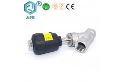 China Low Pressure Pneumatic Pressure Control Valve 0-16 Bar With Plastic Actuator supplier
