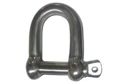 China Electric Galvanized Screw Pin Anchor Shackle Dee Shackle supplier