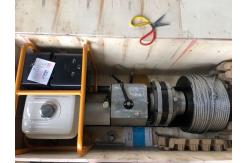 China Tower Erection Gas Engine Winch 50 KN For Power Line Construction supplier