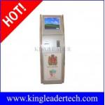 Coin-operated ticketing  kiosk with SAW touchscreen custom kiosk design TSK8011 for sale