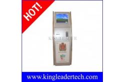 China Coin-operated ticketing  kiosk with SAW touchscreen custom kiosk design TSK8011 supplier