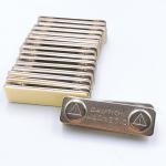 Custom Shape Retractable Steel Plate Neodymium Magnet Magnetic Name Badge For Clothing for sale