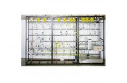China Thermal Heat Transfer Lab Equipments 550W Full Scale Sewerage System supplier