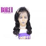 Brazilian Full Lace Human Wigs Body Wave Wig Pre Plucked 180% Full Density for sale
