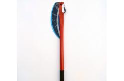 China Rustproof Long Handled Grass Sickle Garden Scythe Hand Polished 40mm Width supplier