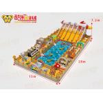 Pvc Challenge Obstacles Inflatable Water Castles Around The Pool