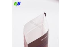 China Most Popular Biodegradable Kraft Paper Tea Bags Stand Up Pouch With Custom Logo supplier
