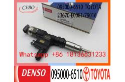 China Auto Parts 095000-6510 23670-E0080 23670-79016 DENSO Fuel Injector supplier