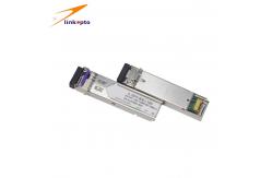 China TX1490/RX1550nm WDM Bidi Sfp Transceiver , Up To 160km Bidirectional Fiber Optic Transceiver supplier