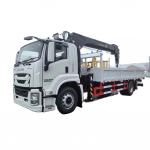Versatile Cargo Truck Mounted Crane Efficient Lifting And Transport Stability For Construction Logistics Powerful Jib Cranes for sale