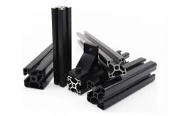 China T6 Temper Aluminium Profile System 40X40 Slot Anodized Milling Bending Cutting supplier