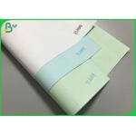 50gsm Blue Impression Carbonless NCR Paper Jumbo Roll for Invoice Printing