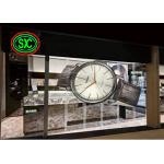 Indoor Shopping Mall Elevator Jewelry Store Advertising P3.91 Transparent LED Screen for sale