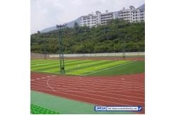 China 400m Standard Sandwich System Running Track Synthetic Rubber Sport Surfacing supplier