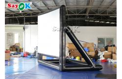 China Inflatable Big Screen Backyard Inflatable Movie Screen Rear Projection Logo Printing supplier