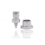 13mm 15mm Cosmetic Crimp Perfume Bottle Spray Pump Shiny Silver With Step Collar for sale