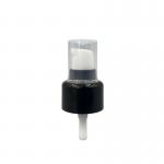 Cream 24 410 Pump Dispenser Ribbed Closure metallized 0.2ML/T With Half Cap for sale