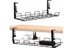 China Adjustable and Removable Desks Cable Management Tray for Office Desks supplier