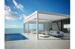 China Bioclimatic Gazebo Awning garden Aluminum Louver Gazebo pergola Canopy supplier