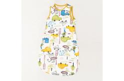 China Printing Customized Newborn Baby Sleeping Bag 100% Cotton Baby Sleep Sack supplier