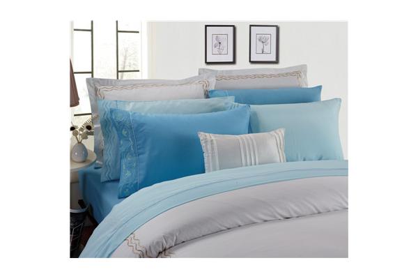 Chakras Energetic Sheets 6pcs Set Polyester Cotton Bedding Set with Embroidery