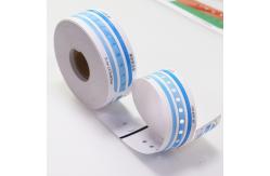 China Round Hospital Patient Wristband ID Bracelet With UPC Bar Code supplier