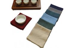 China OEM Kitchen Tools And Utensils Polyester Cotton Wine Rags And Table Mats supplier