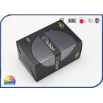 Gold Stamping Folding Carton Box With Visible PET Window Patched for sale