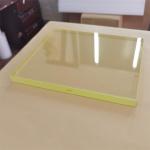 High Durability Lead Glass For Radiation Protection With 1.7mmpb-6.71mmpb Lead Equivalent for sale