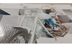 China Varnishing Label Enhancing Machine 288mm Image Width supplier