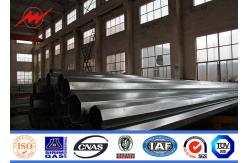 China Double Arms Tapered Galvanized Steel Pole For Electrical Power Lines IP65 supplier