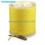 High Modulus Polyethylene Single Core Covered Braided Ropes