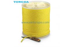 China High Modulus Polyethylene Single Core Covered Braided Ropes supplier