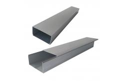China Adjustable Height Heavy Duty Silver Flameproof Cable Tray Humidity Resistance supplier