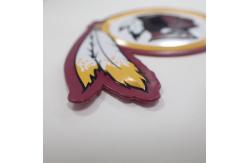 China TPU Logo Patch Heat Transfer Badge 3D Flag Five Ring For Cap supplier