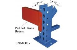 China Step Beam Style Teardrop Pallet Rack Shelving 2000 Lbs – 7000 Lbs Capacities supplier
