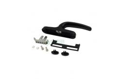 China Aluminum Profile Design UPVC Window Door Handles Modern Lock Handle Hardware supplier