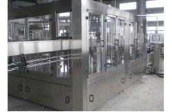 China Compact Beer Filling Machine , Automatic Glass Bottling Equipment supplier
