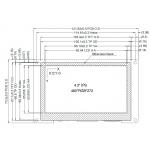 4.3 Inch TFT LCD Display 480x272 with Capacitive Touch