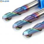 Michael CNC Machine End Mills With Customized Overall Length TiAlN Coating For Stainless Steel for sale