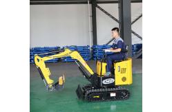 China Road Machinery Electric Mini Excavator Small Bucket Hook Machine With Certification supplier