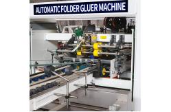 China 10KW Automatic Folder Gluer Stitcher Machine 7 Ton Cardboard Stitching Machine supplier