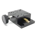Aluminum Alloy Material XYZ Linear Stage X Axis Black Anodizing for sale