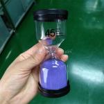 Black Cover Hour Glass Egg Timer 1 Minute - 24 Hours Sand Clock Hourglass for sale