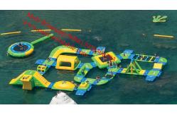 China inflatable adult water obstacle course inflatable water obstacle course for sale supplier