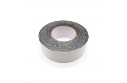 China 50mm×50m Black Solvent Acrylic Adhesive Tissue Paper Tape supplier