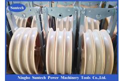 China 822 SHDN Three Nylon Sheaves Wire Stringing Conductor Pulley Block supplier