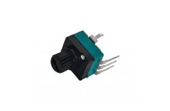 China RV97P6N0 Knurled Shaft Rotary Electrical Potentiometer For Precise Control Accuracy supplier