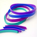 China Extruded 70A Hardness Silicone Seal Rings Anti Aging for sale