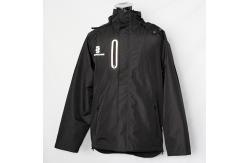 China Eco - Friendly Black Track Jacket , Polyester Track Jacket For All Seasons supplier